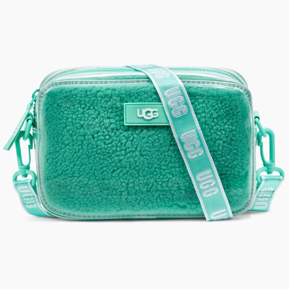 UGG Handbags - Ugg Janey ll Teal Sherpa Crossbody
